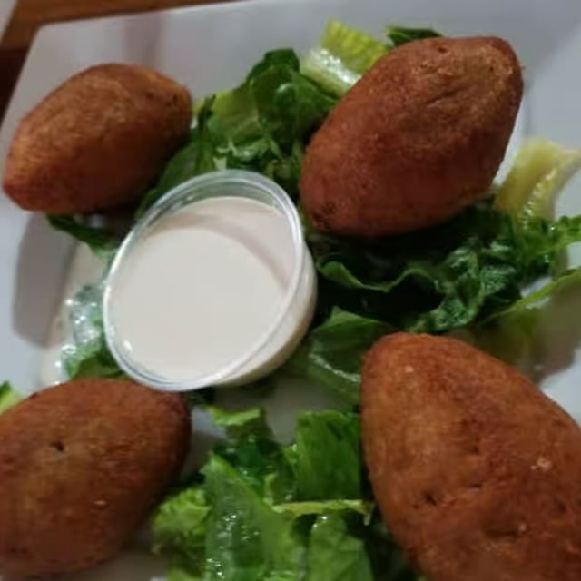 Fried Kibbeh.